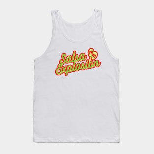 1970s Salsa Explosion Homage Tank Top